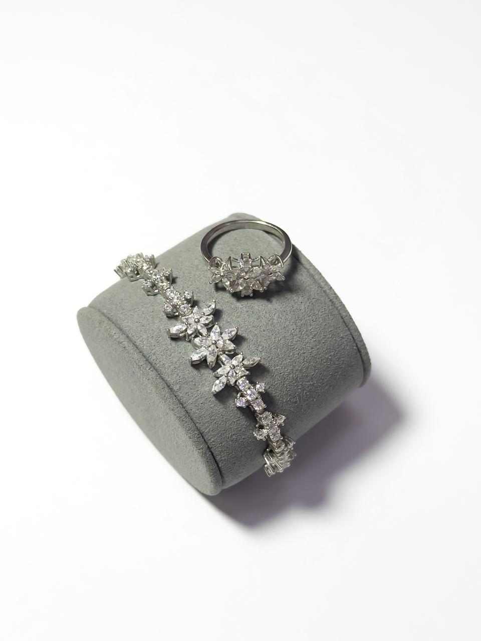 اسواره بالفضة مع خاتم