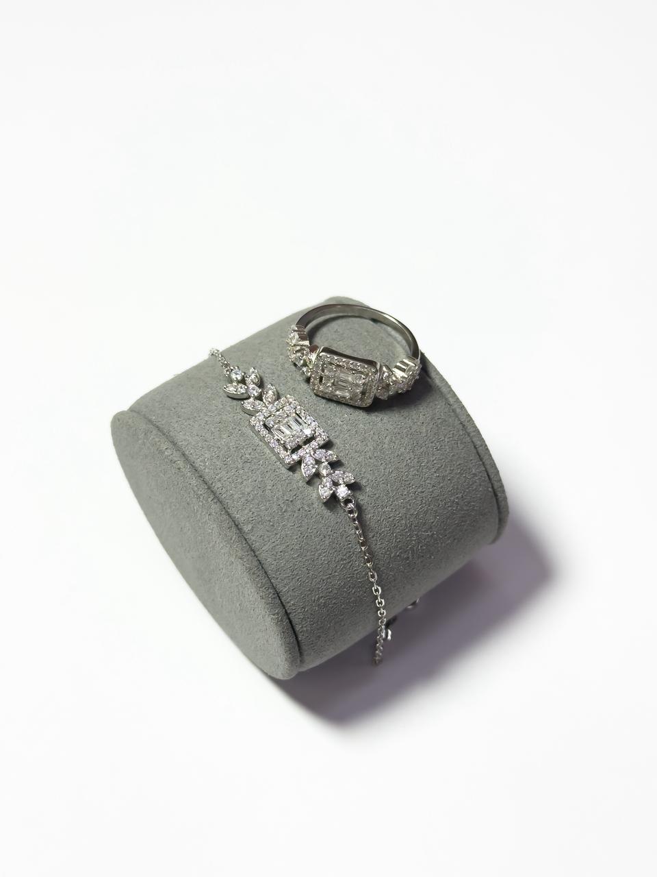 اسواره بالفضة مع خاتم