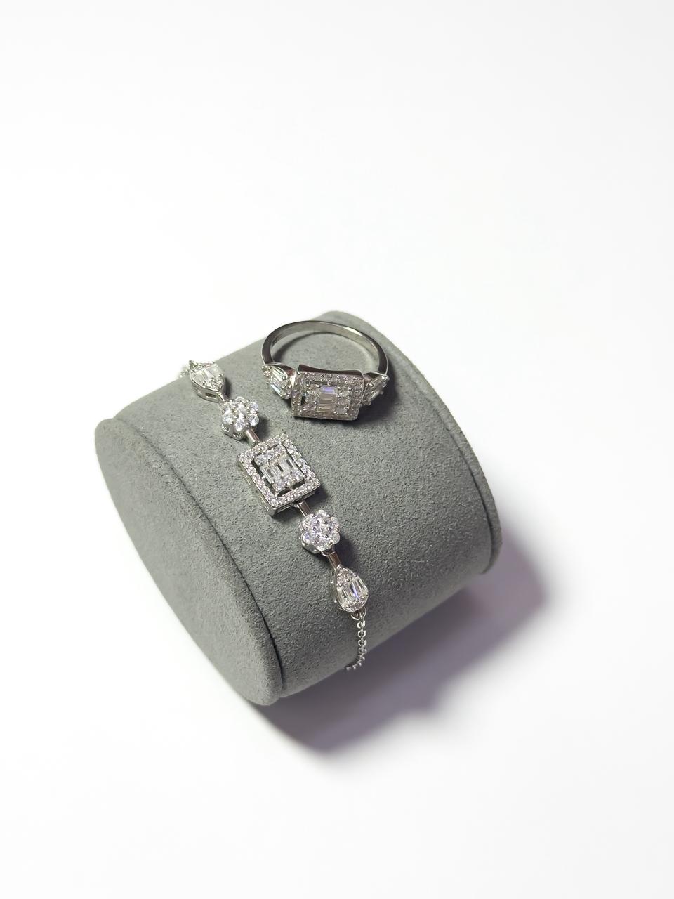 اسواره بالفضة مع خاتم