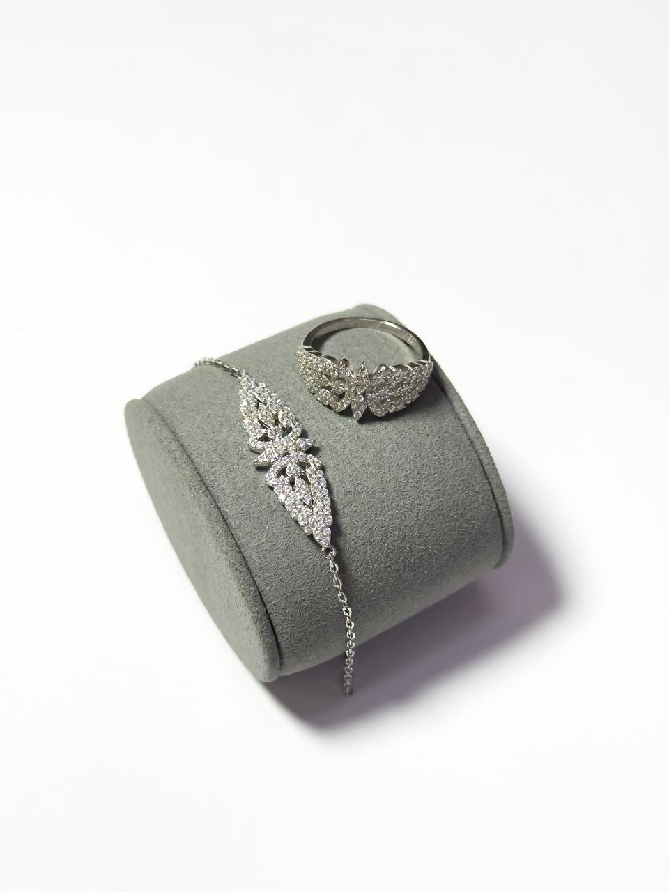 اسواره بالفضة مع خاتم