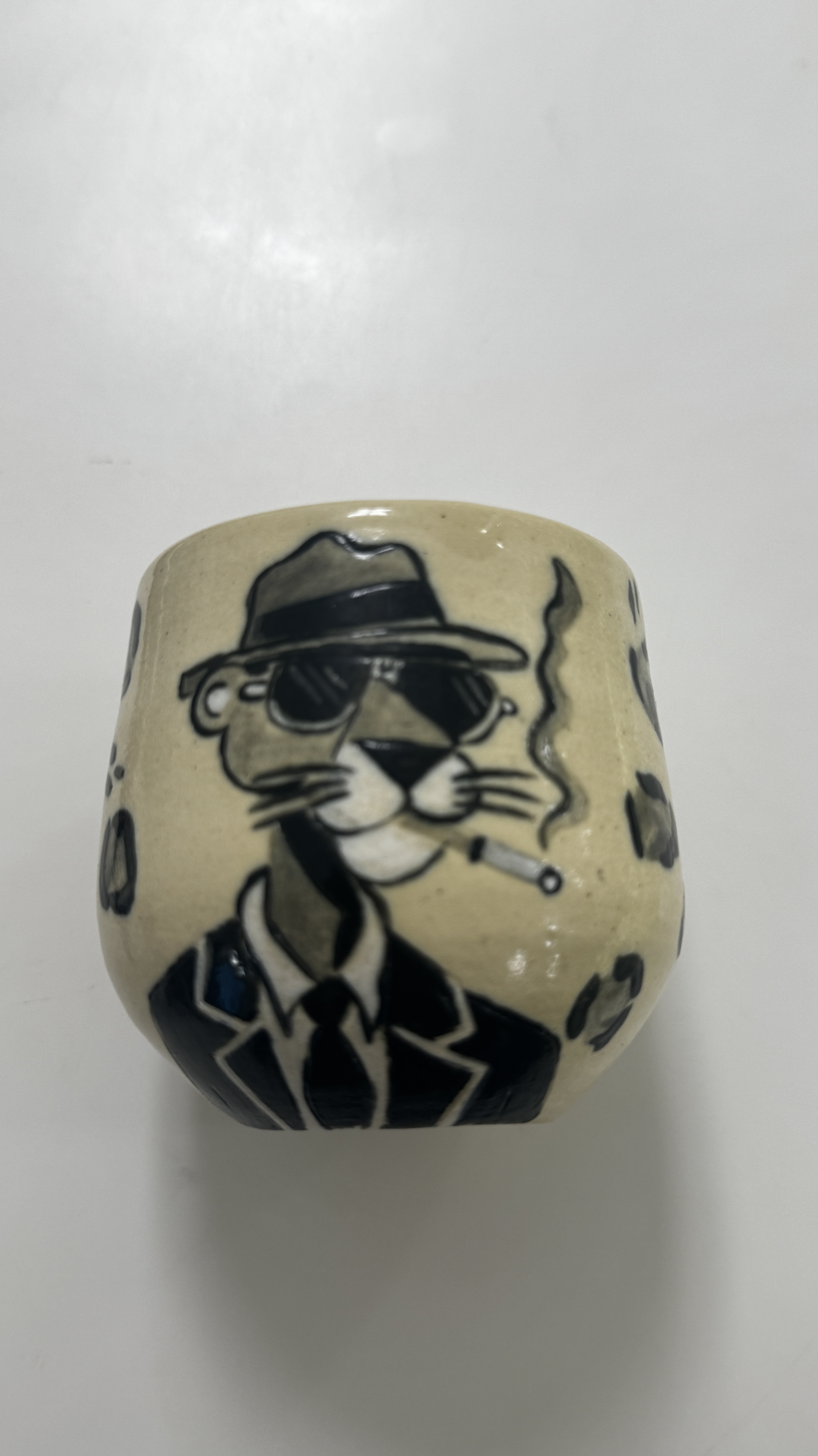 كوب النمر الوردي